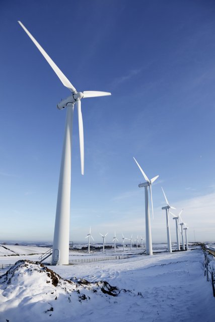Wind turbines are a possible future energy source (Photo: GettyImages)