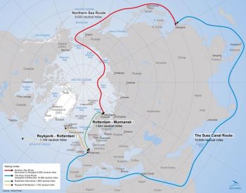 Panama and Suez Canal (Map: Arctic Portal)
